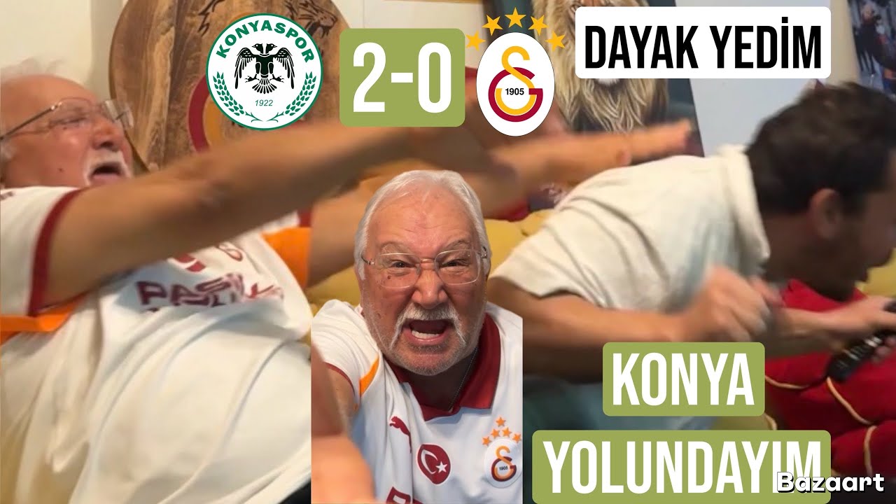 MÜMTAZREİS CENGİZHANI KONYA YOLUNDA DÖVDÜ KONYASPOR 2-0 GALATASARAY #konyaspor 