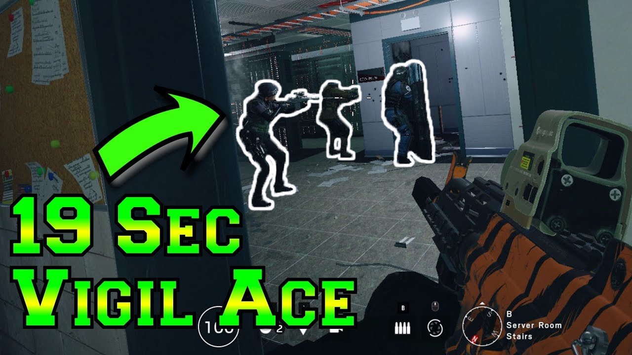 Epic 19 Second Vigil Ace - Rainbow Six Siege White Noise