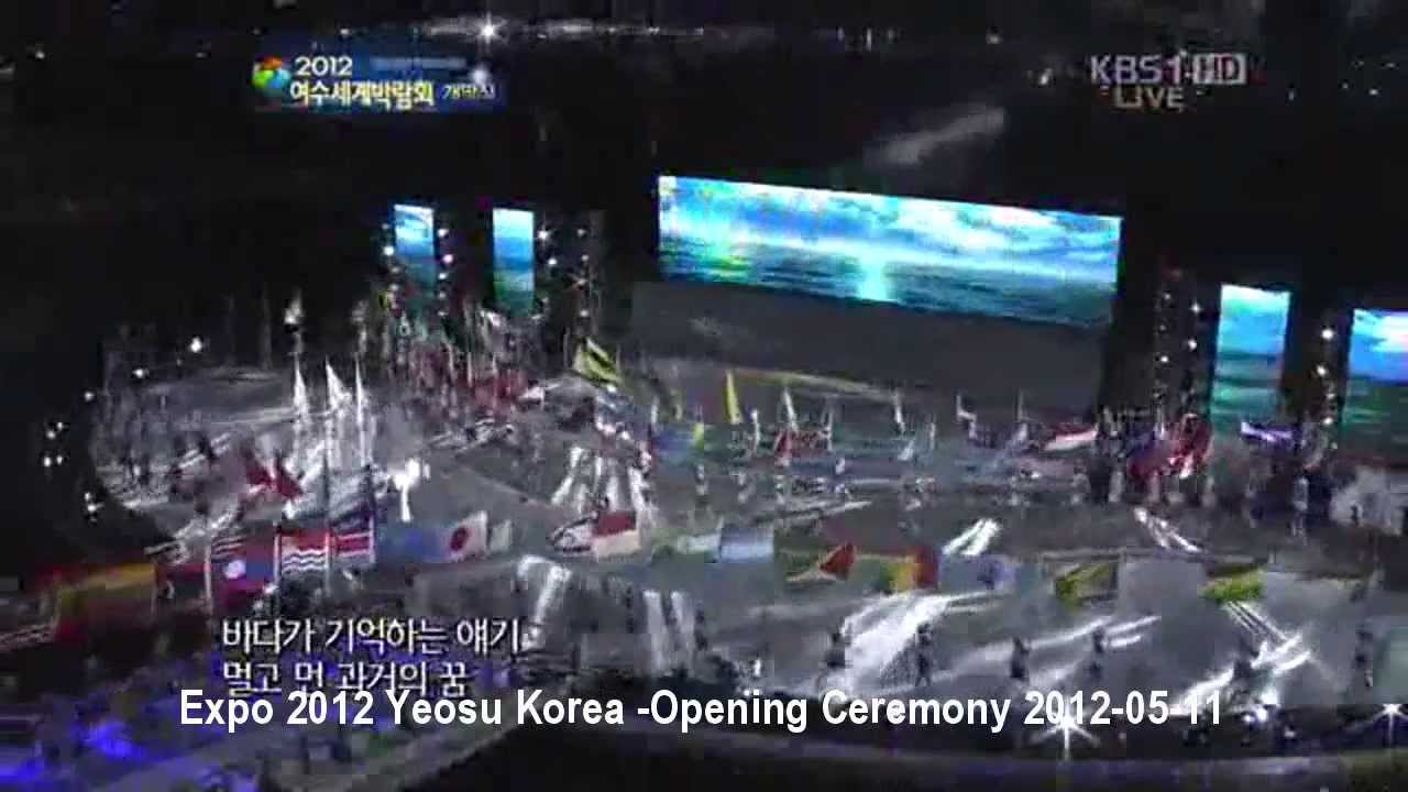 Expo 2012 Yeosu Korea (Opening Ceremony) 개막식