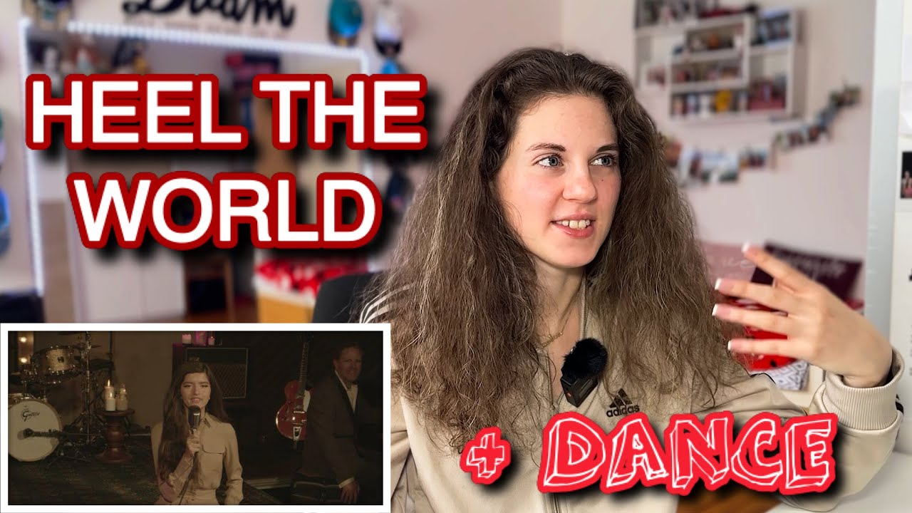 DANCER REACTS ANGELINA JORDAN - ''HEEL THE WORLD'' COVER (MICHAEL JACKSON)