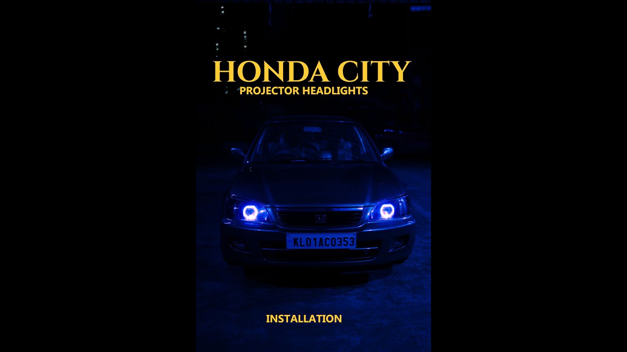 Honda City projector Headlights installation | @MastersVlog 