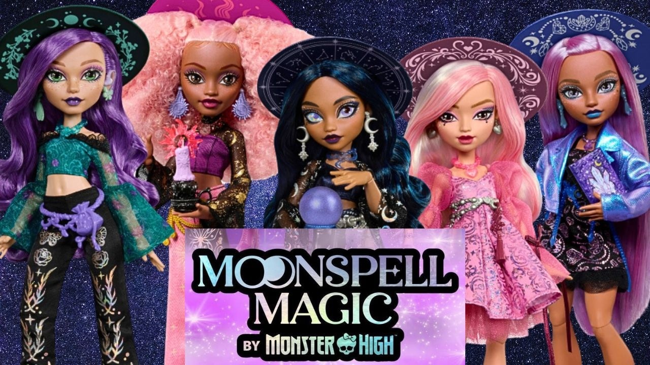 Анонс кукол Monster High Moon Spell Magic 🌙 Полная информация, персонажи и моя реакция