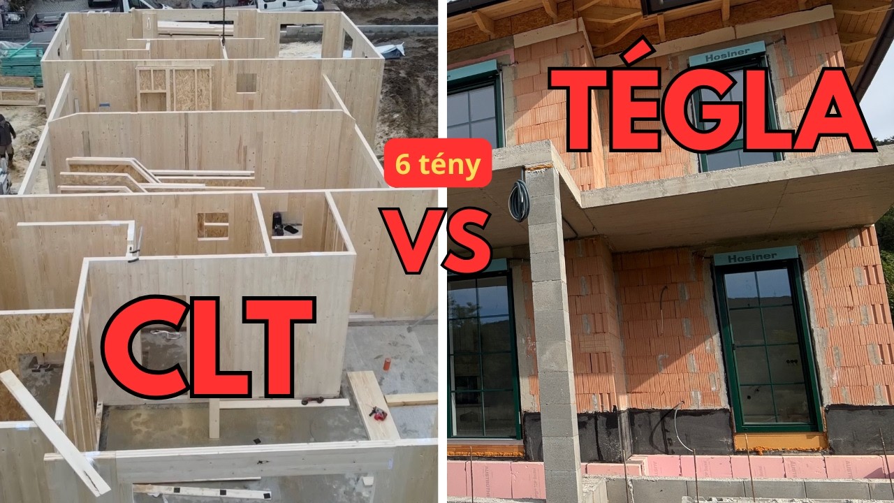 CLT vs tégla – Tényleg olyan rossz a fa?