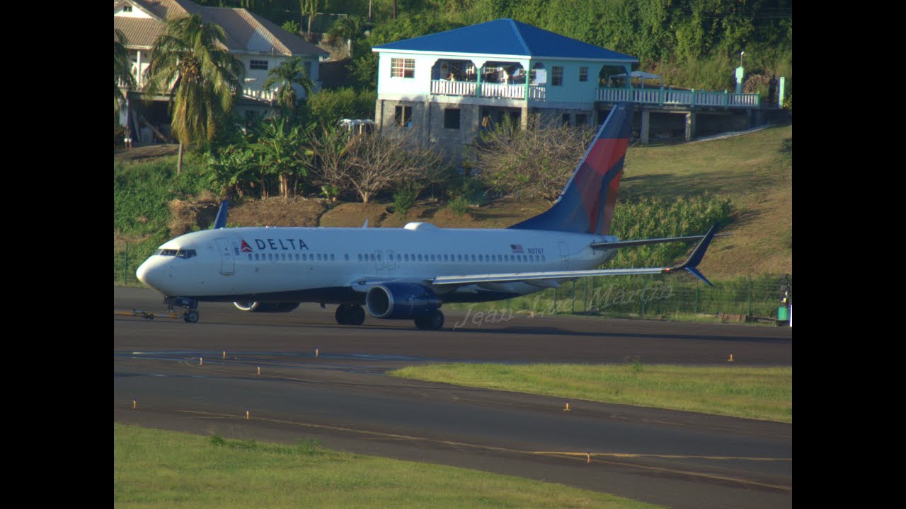 Delta Airlines Inaugural Flight To St. Vincent #AIA #StVincent #Delta