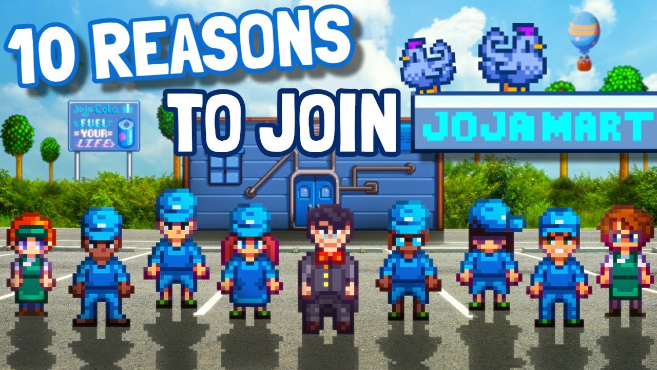 10 причин, почему Joja Mart в Stardew Valley лучше, чем вы думаете!