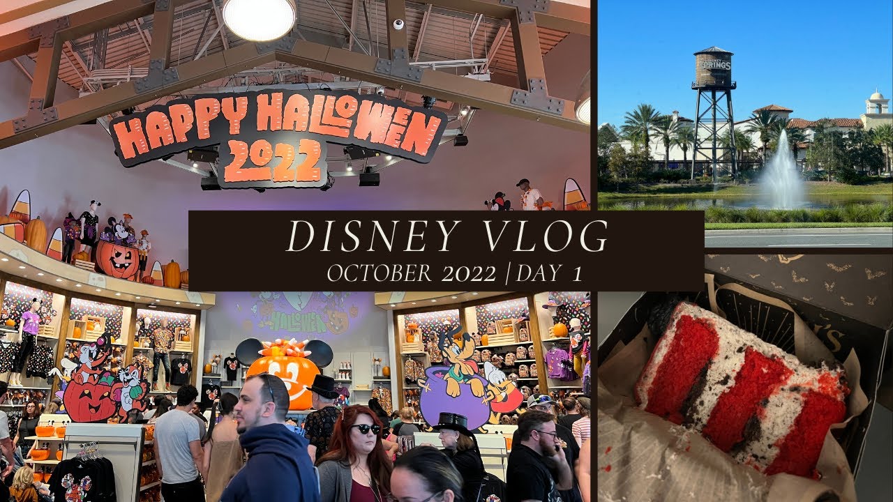 Walt Disney World Vlog | Day 1 | October 2022 | Swan Resort & Disney Springs