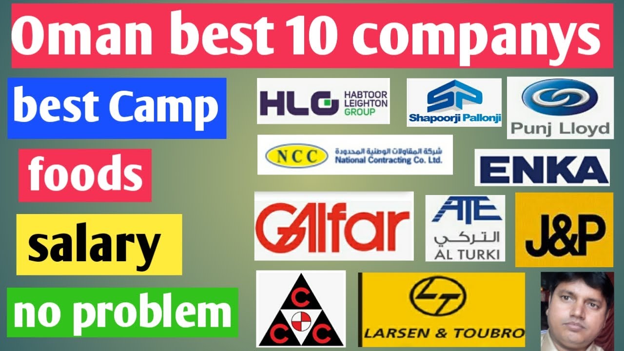 Oman top ten company!best company's jobs in Oman