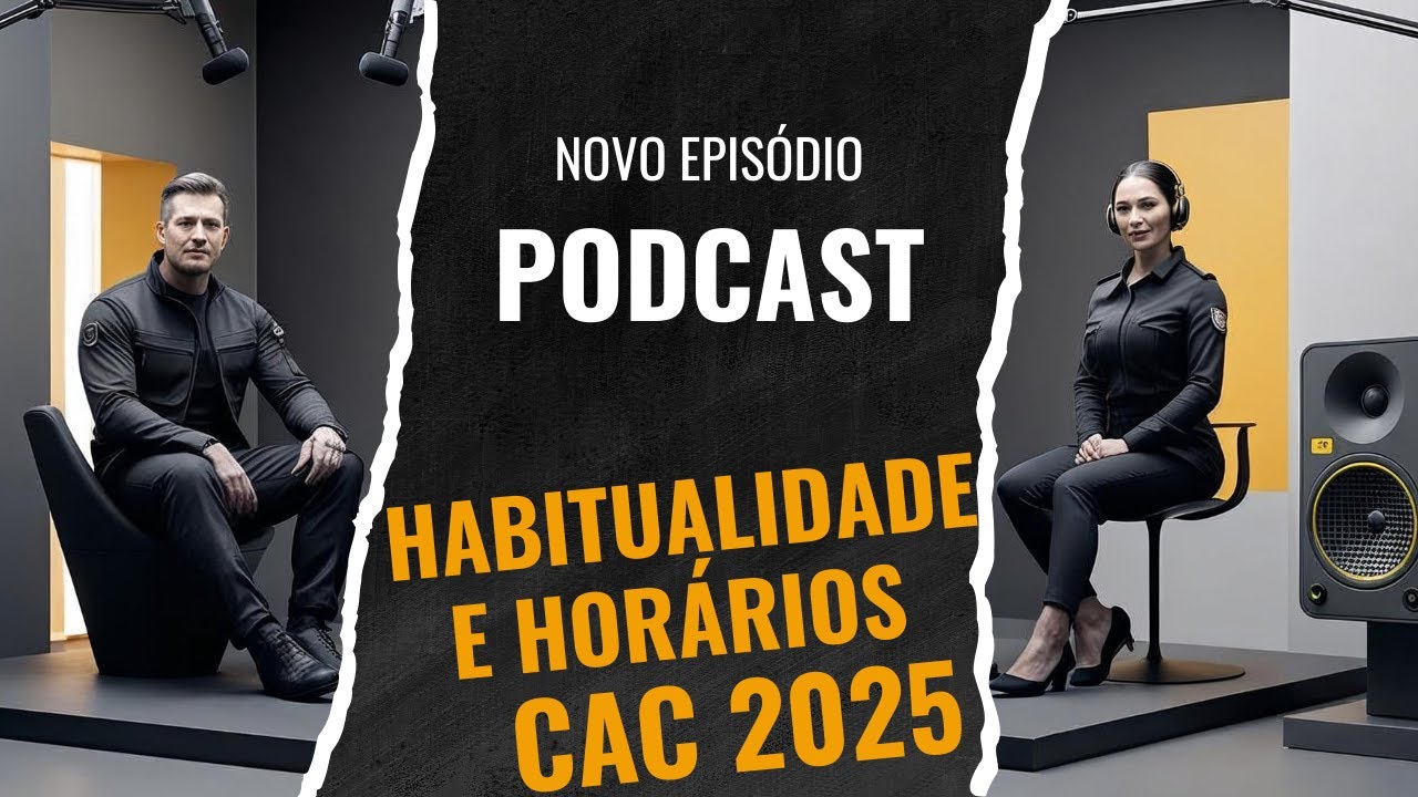 HABITUALIDADE CAC 2025: Novas Regras para Atiradores e Clubes de Tiro! | Cartucho Jurídico