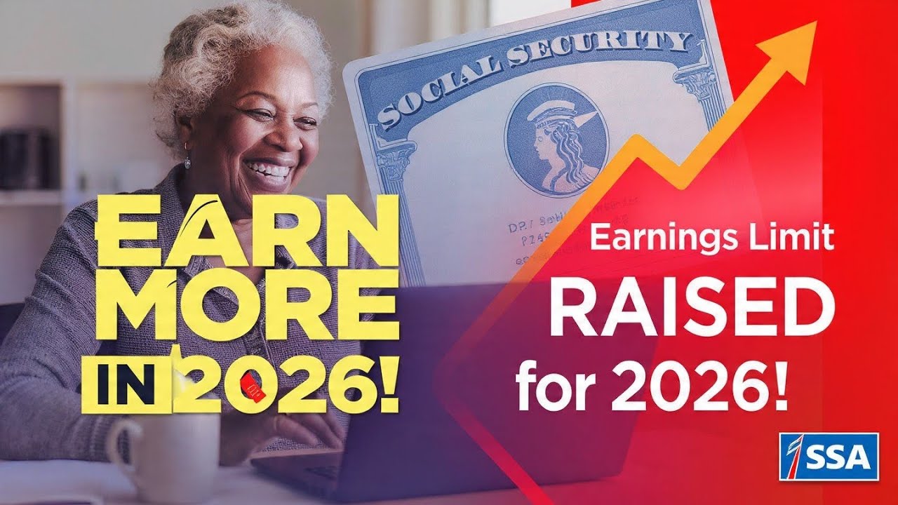 💰 Good News! Social Security Earnings Limits Rise in 2026 &mdash; Keep More of Your Money!