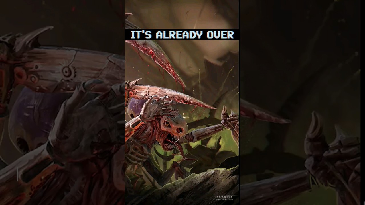 ТИРАНИДЫ УЖЕ ПОБЕДИЛИ. ДАЖЕ У ИМПЕРИУМА НЕТ ШАНСОВ #шорты #warhammer40k