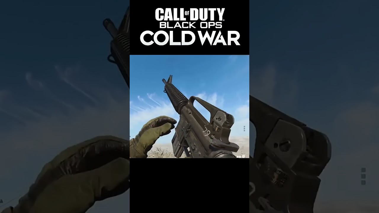 Cold War vs BO6 M16 reload #bo6 #coldwar #gameplay