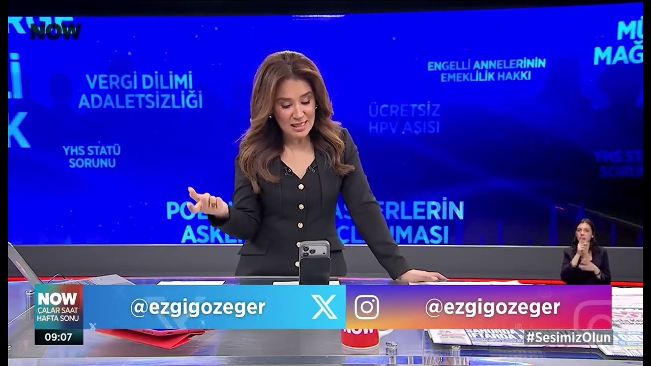 NOW TV Ezgi Gözeger 15.02.2026