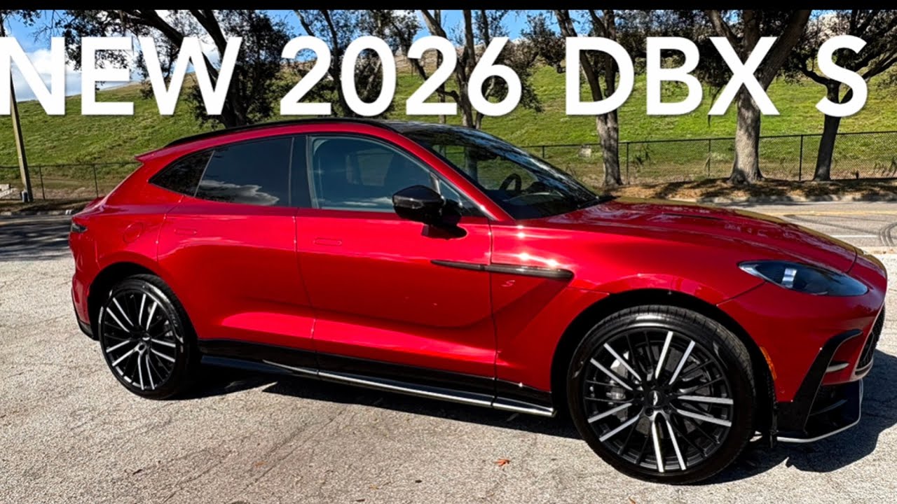 Новый Aston Martin DBX S 2026 года доведен до предела возможностей.
