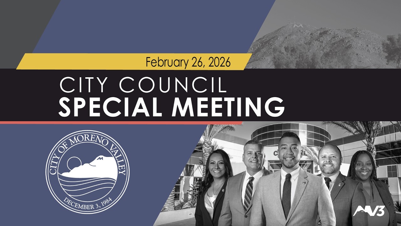 Special City Council Meeting February 26, 2026