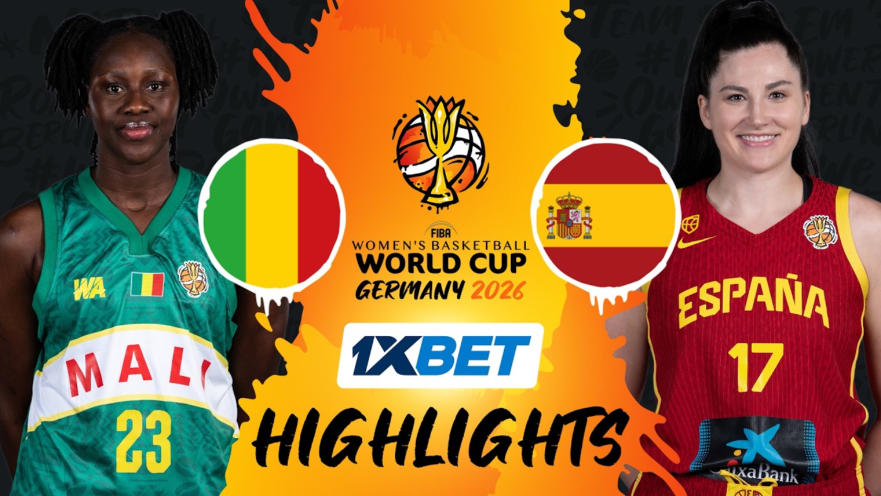 Mali 🇲🇱 v Spain 🇪🇸 | 1XBET Highlights | FIBA Women's Basketball World Cup 2026