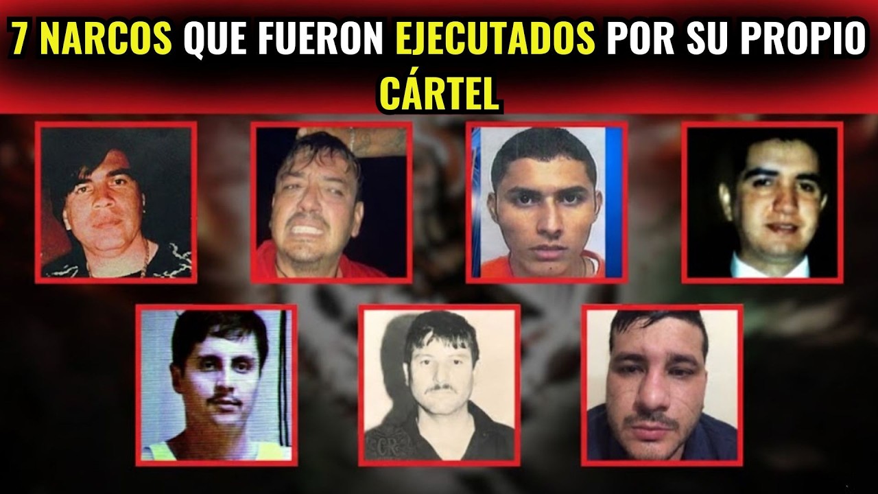 Los 7 Narcos Mexicanos Que Fueron Ejecutados Por Su Propio Cártel Por Traición...