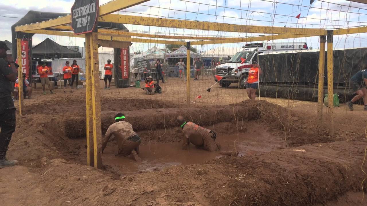 Electric Shock Therapy 10,000 volts Tough Mudder Arizona