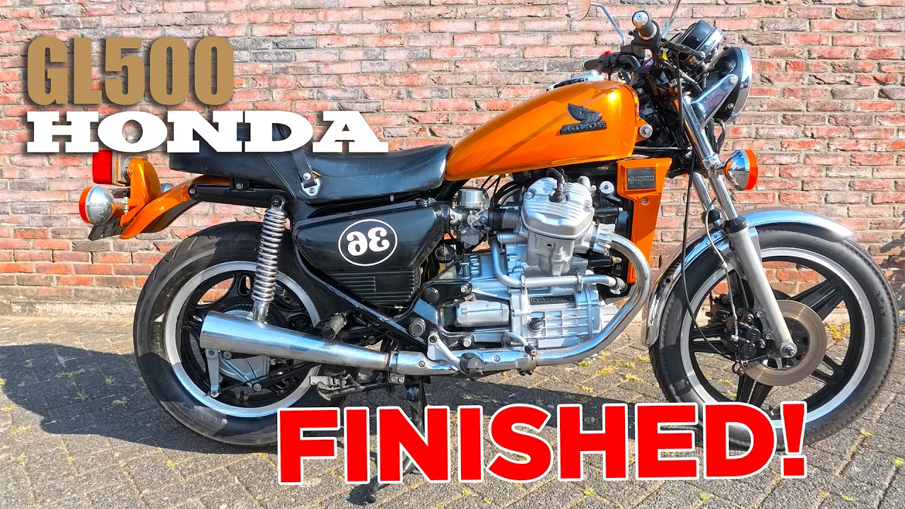 Honda GL500 / Cx500: финальная сборка и тестовый заезд