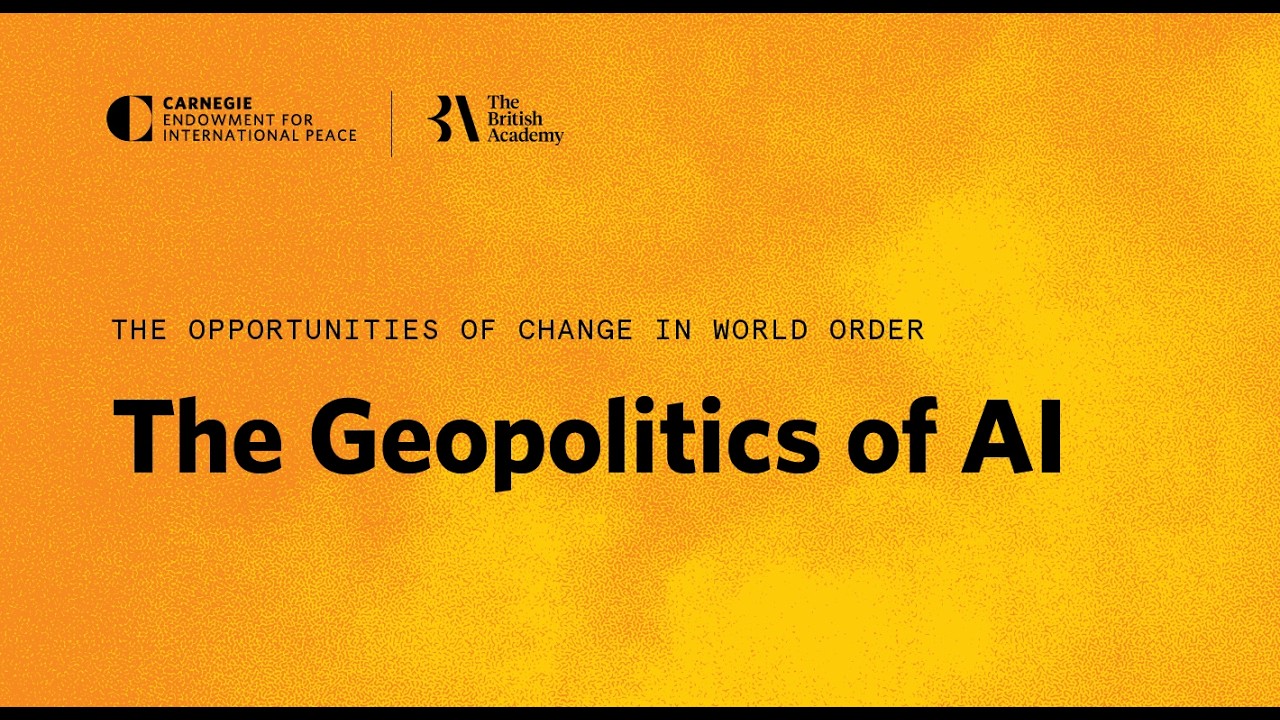 The Geopolitics of AI