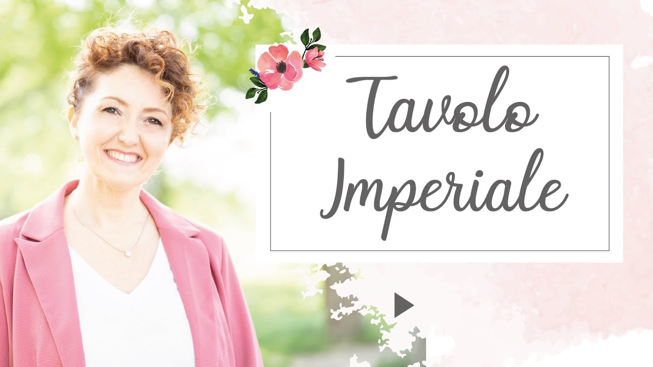 Lo schema per distribuire gli ospiti al tavolo imperiale - Matrimoni con l'accento - Roberta Patanè