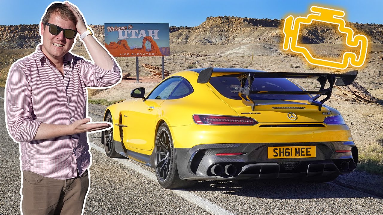 UNEXPECTED PROBLEM for My AMG GT Black Series! Long Drive to TheStradman