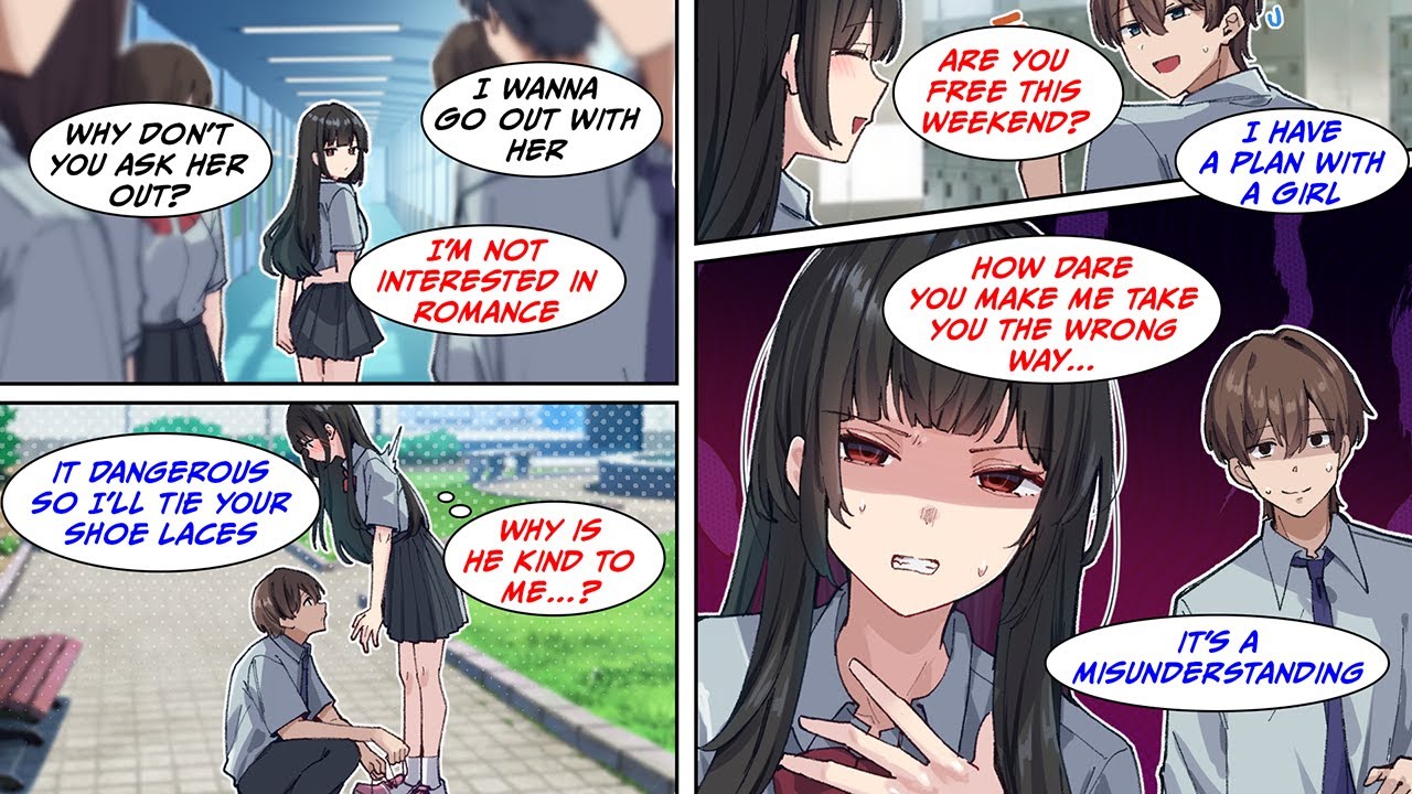 [Manga Dub] The most beautiful girl at school treated me with the same cold indifference until...