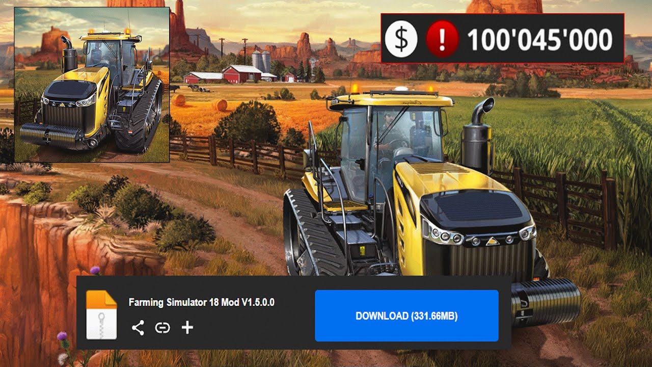 Farming Simulator 18 Dinheiro Infinito Atualizado 2025 V 1.5.0.0
