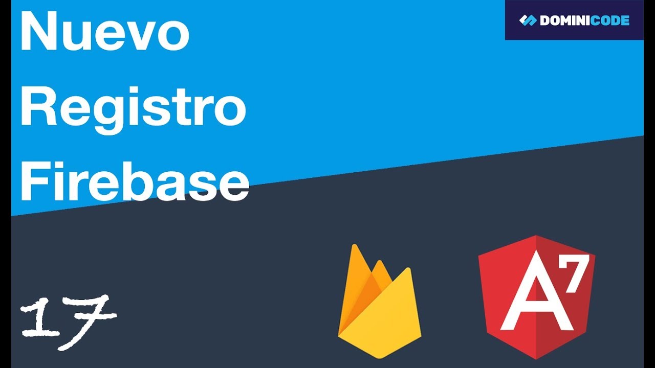Angular guardar registro en Firebase