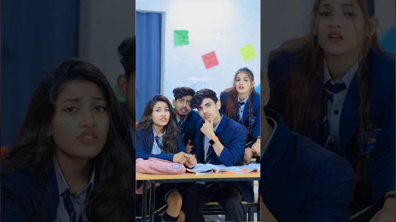 School Me Exam 🥺📚👩🏻&zwj;🏫 .. #shorts #school #love #youtubeshorts