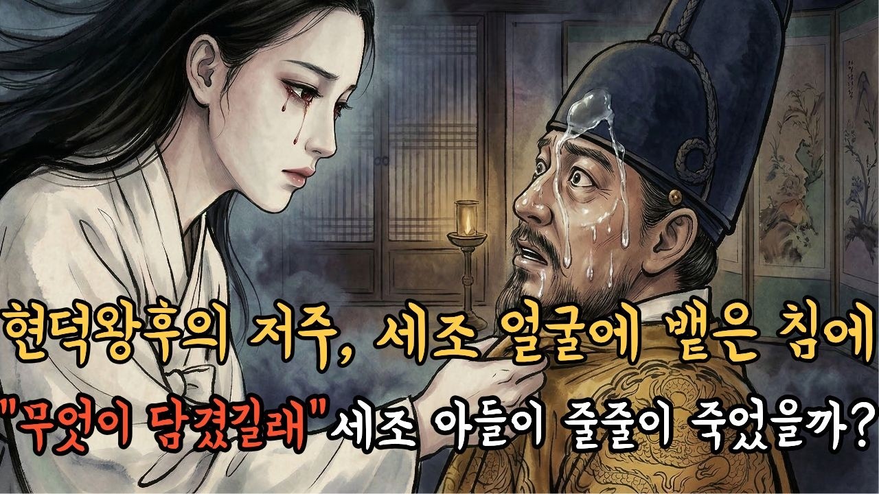 [한국사 역사] 왕과 사는 남자, 현덕왕후의 저주, 세조 얼굴에 뱉은 침에 