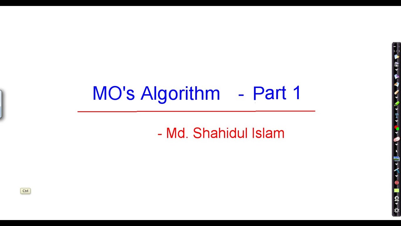 MO's Algorithm in Bangla
