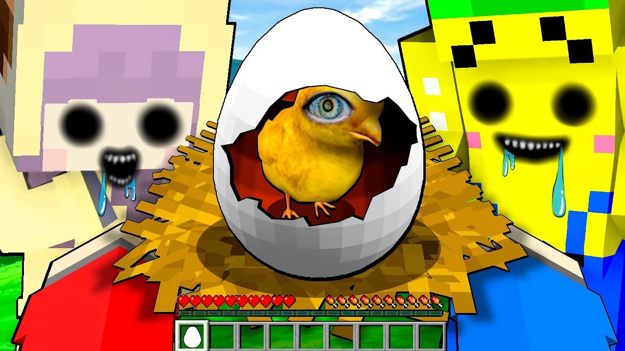 【見た人が狂ってしまう…⁉️】呪いの幽霊鳥【ヒギョウ様】に遭遇するマインクラフト😱【マイクラ Minecraft】ぽっぴんず