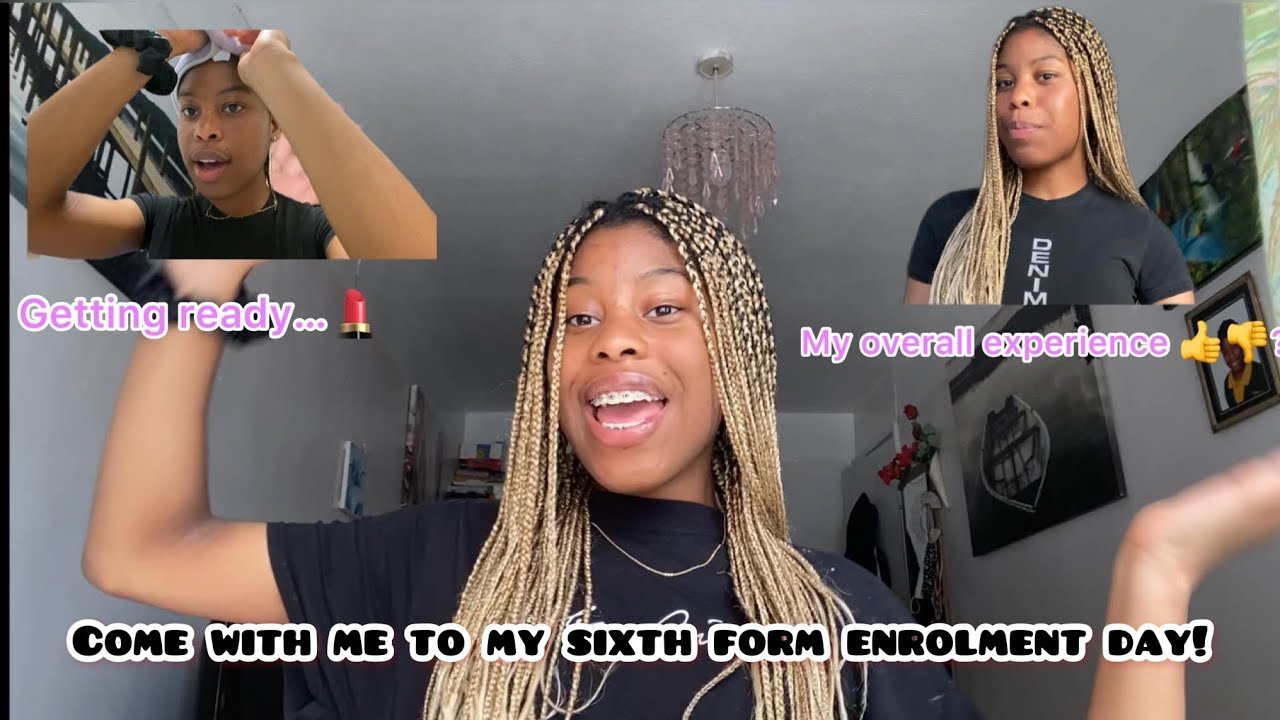 Come with me to my sixth form enrolment day-VLOG