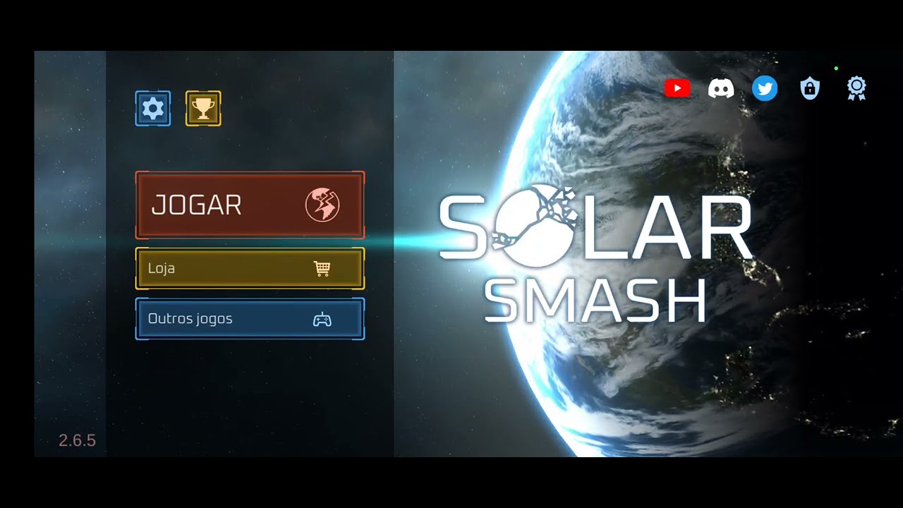 Solar smash- Deixei o nosso planeta Terra Maior que o sol 🌞 