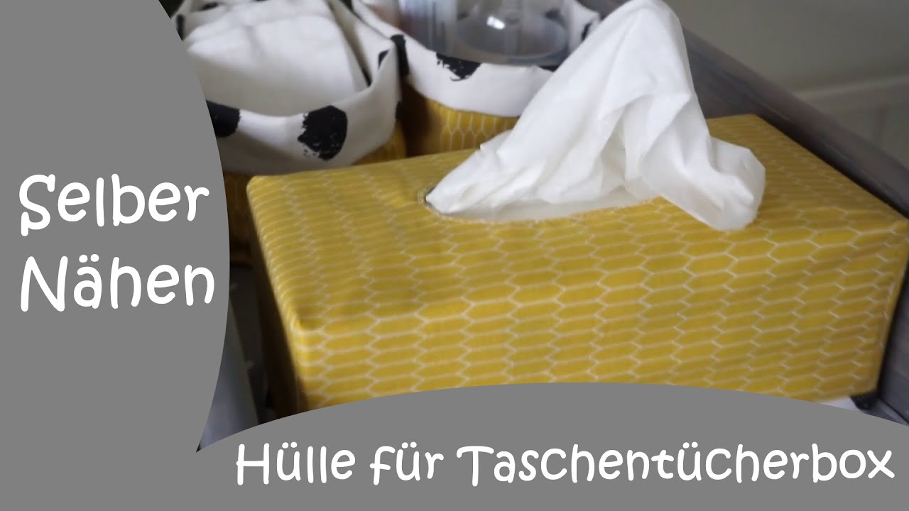 Wendehülle für Taschentücherbox selber nähen