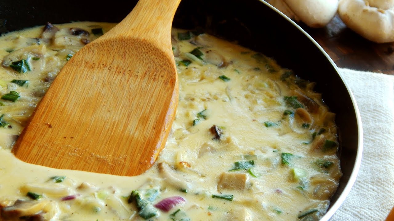 Salsa Crema de Verdeo y Champignon - CUKit!