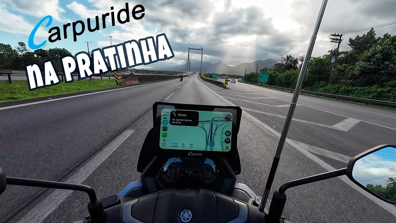 Multimidia Carpuride na Yamaha NMax 160 ABS 2025