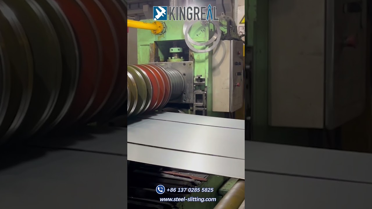 KINGREAL CRGO / CRNGO Silicon Steel Slitting Line, Silicon Steel Slitting Machine
