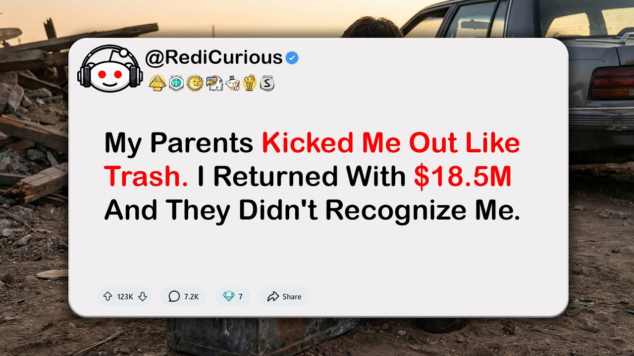 My Parents Threw Me Out Like Trash. I Found $18.5M And They Cried…