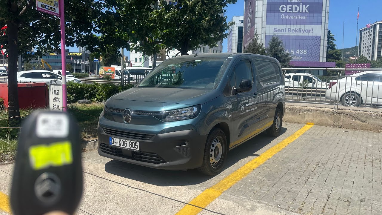 Otomatik Panelvan Mı Olur? | Berlingo Van 1.5 BlueHDI 130PS | EAT8 | Test Sürüşü! #citroen #driving 