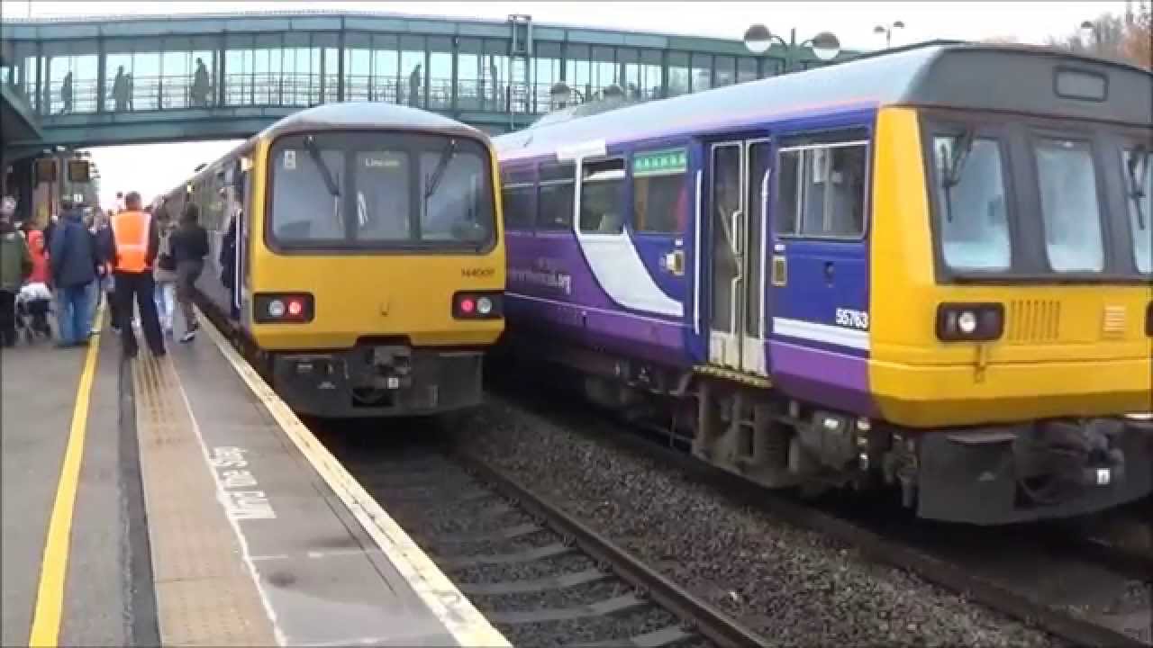 [HD] | Northern Rail Pacers | Class 142 & 144 | Meadowhall Interchange (Sheffield) | 22/11/2014