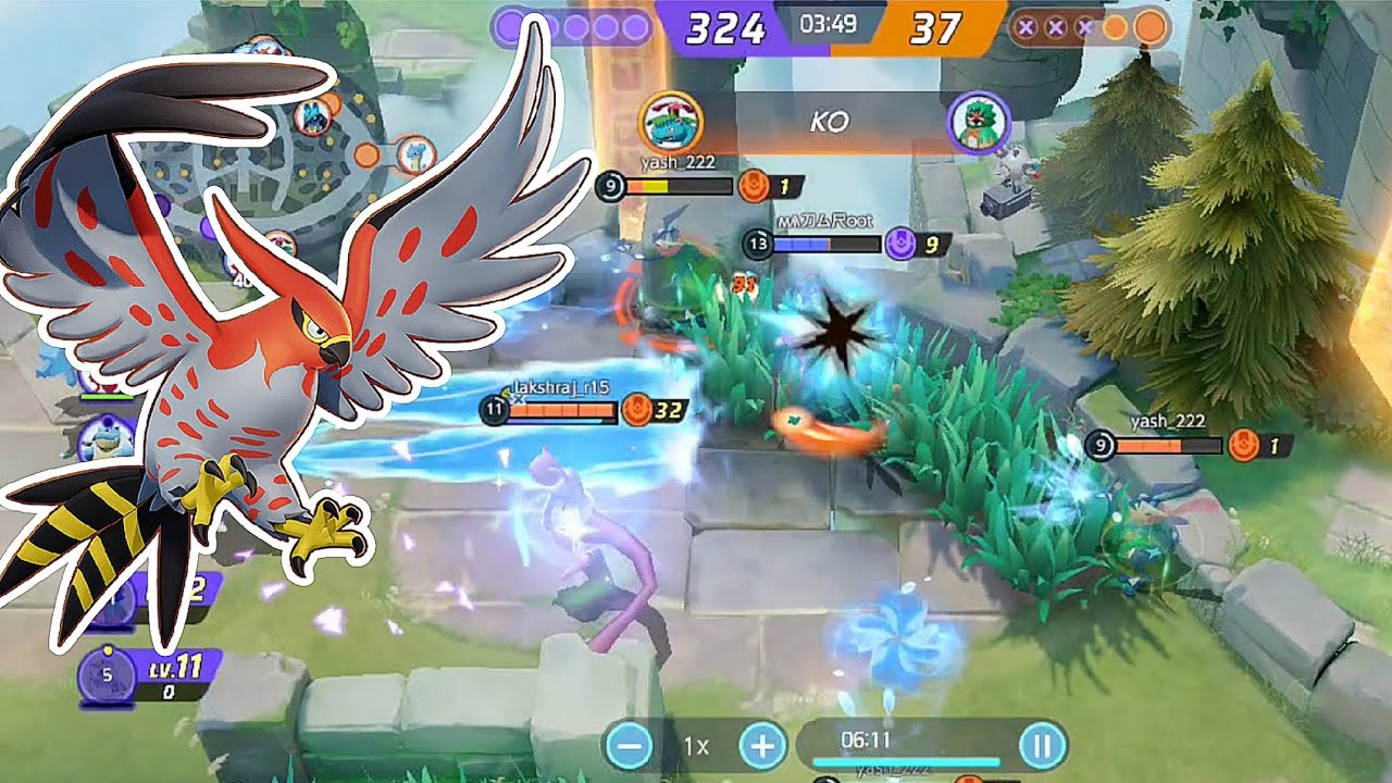Talonflame Deletes Enemies in Seconds | Pokémon UNITE Ranked Gameplay