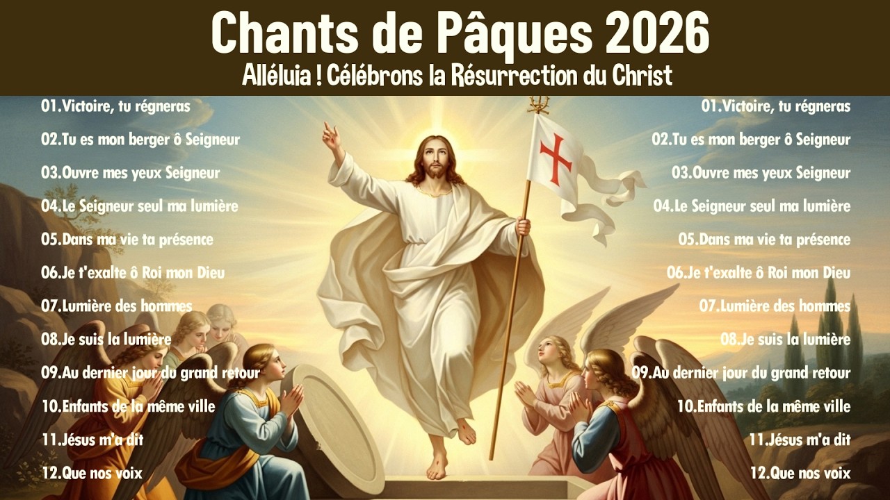 Chants de P&acirc;ques 2026 - La Paix et la Joie du Seigneur Ressuscit&eacute;