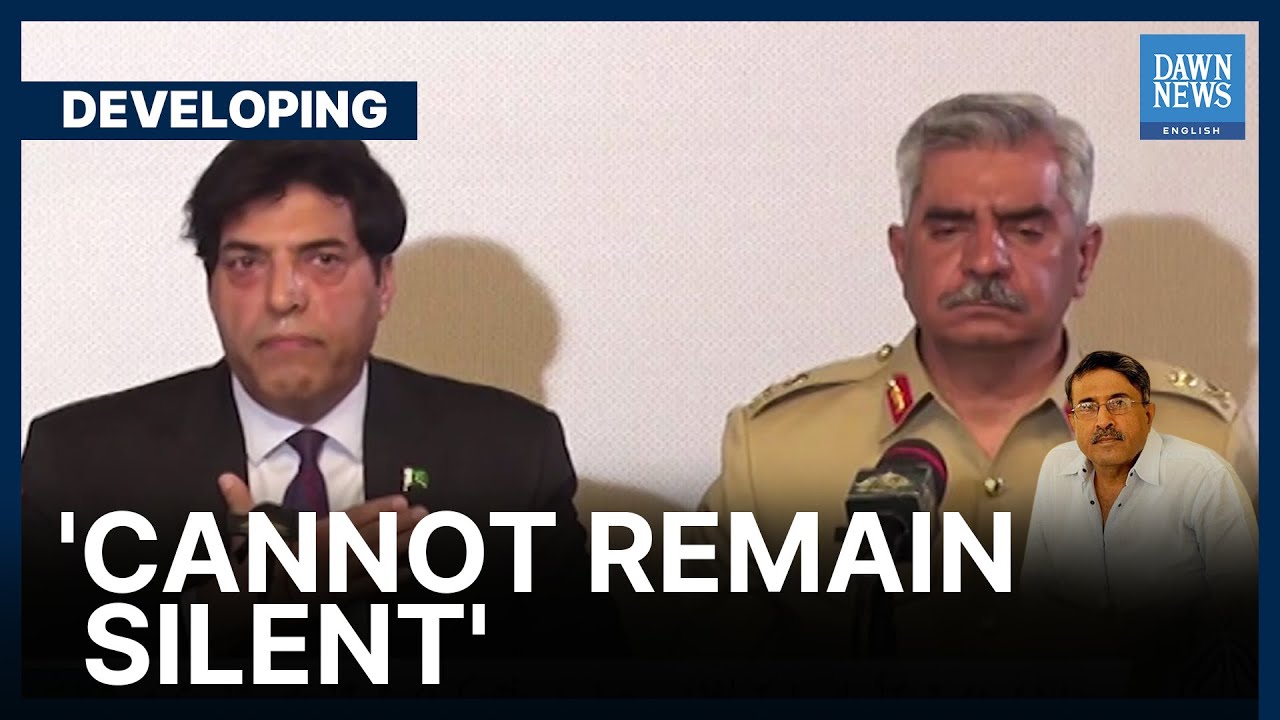 DG ISI Makes Surprising Appearance In Explosive Presser With DG ISPR | Developing |Dawn News English