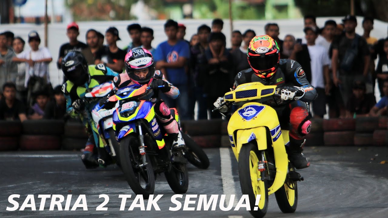 Race OMR Suzuki Satria 2 Tak Mr Pulley Open Road Race Ciamis 2025