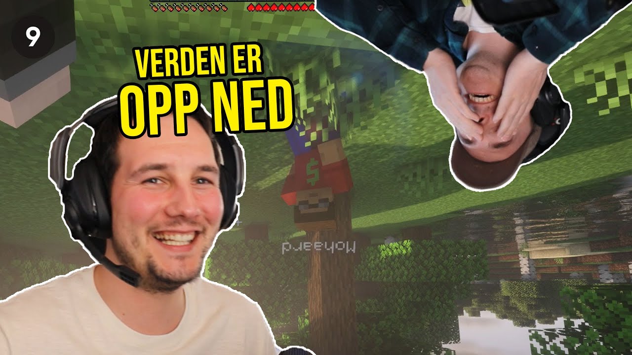 ALT FALLER OPPOVER 😯 - Minecraft med Mod
