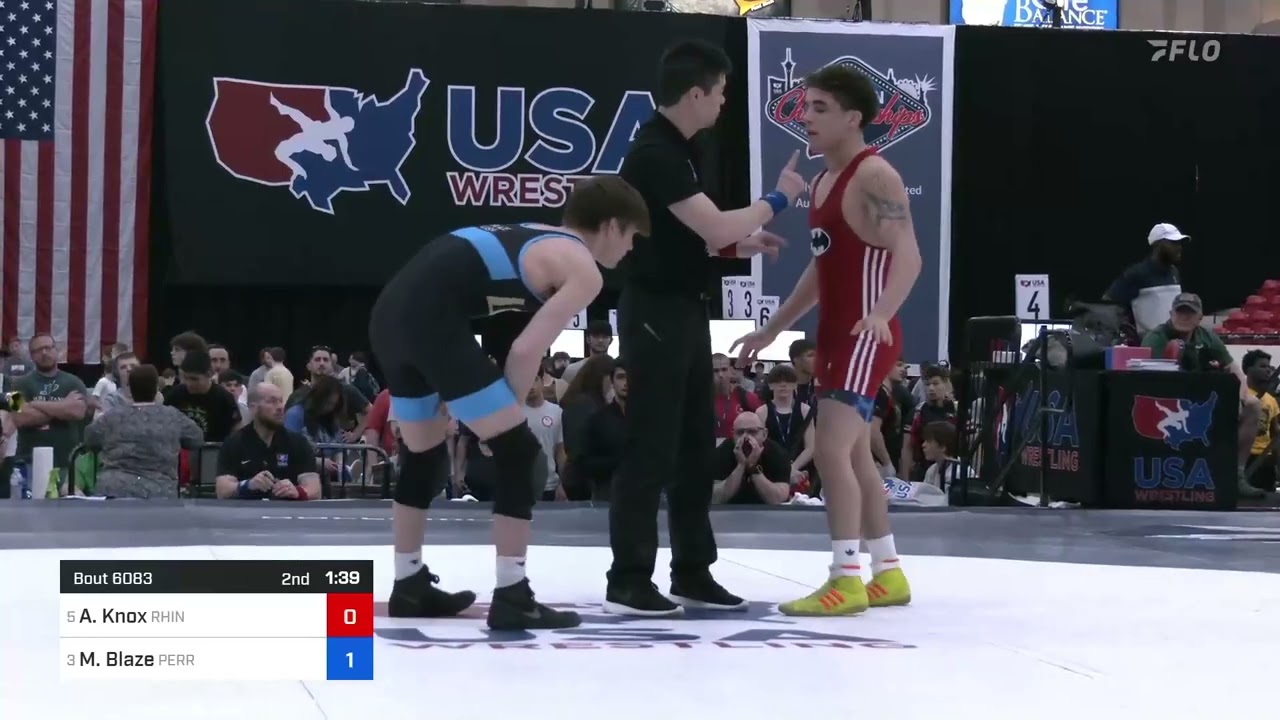55 Kg Round 1 - Anthony Knox, Rhino Wrestling LLC Vs Marcus Blaze, Perrysburg Wrestling Club C782