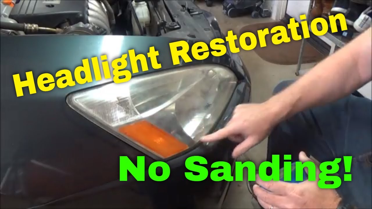 Headlight Assembly Restoration (No Sanding)