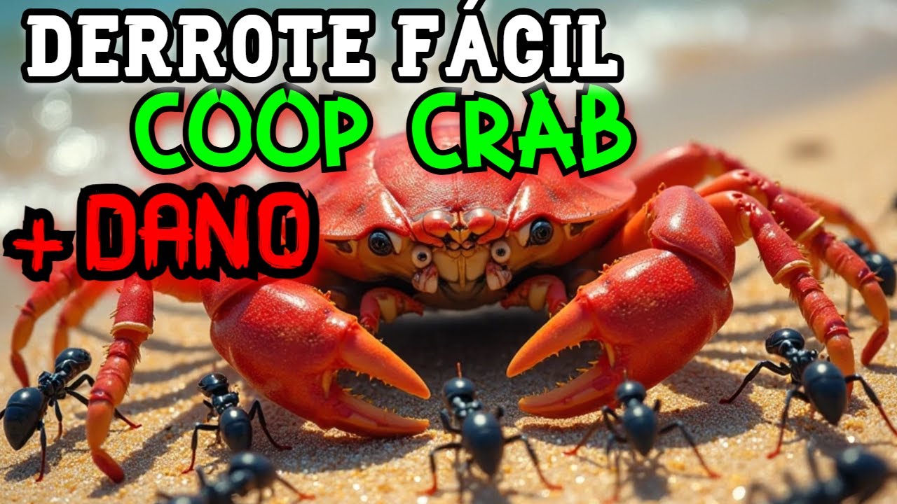 Como DERROTAR + FÁCIL o CRAB (CARANGUEJO) COOP Pocket Ants