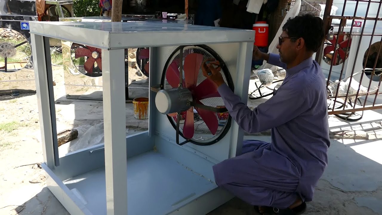How to Make an air Cooler - Steel Body Lahori Air Cooler, Best Water Air Cooler